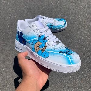 Custom Af1 Azure Frenzy
